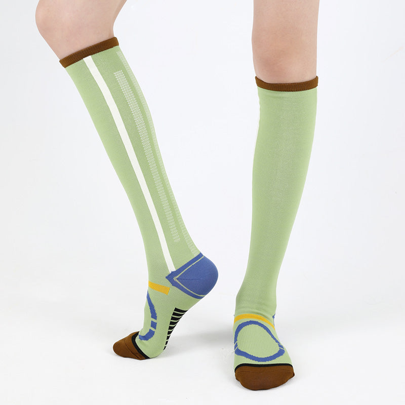 BoomMove Compression Knee-Highs (Matcha Pulse)