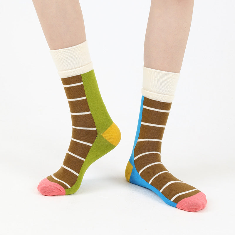 BoomCore Colour Block Crew Socks (Double Take)
