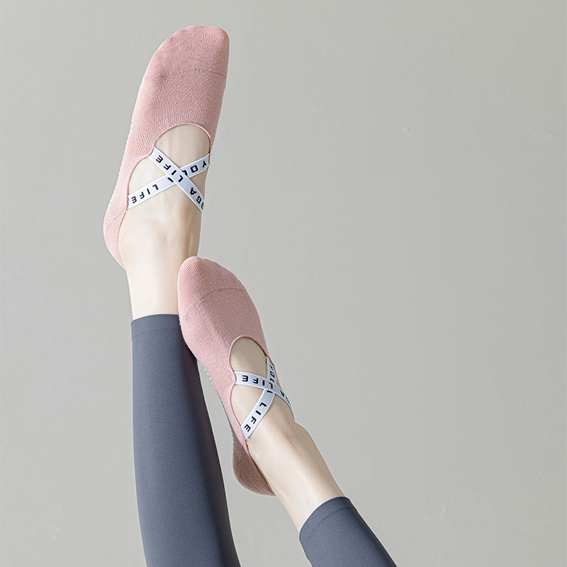 BoomMove Anti-Slip Boat Socks (Pink)