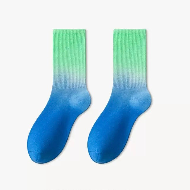 BoomCore City of Hues Crew Socks (Lake Ontario)