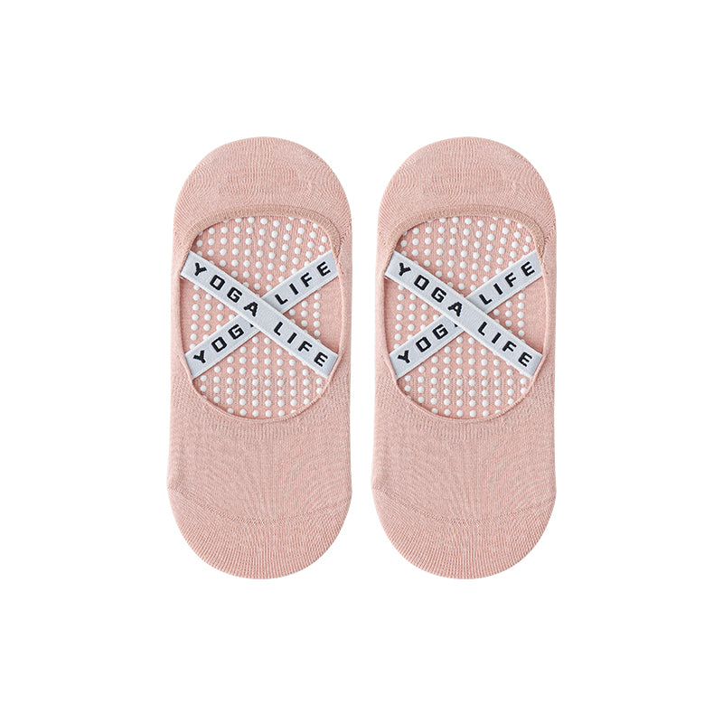 BoomMove Anti-Slip Boat Socks (Pink)
