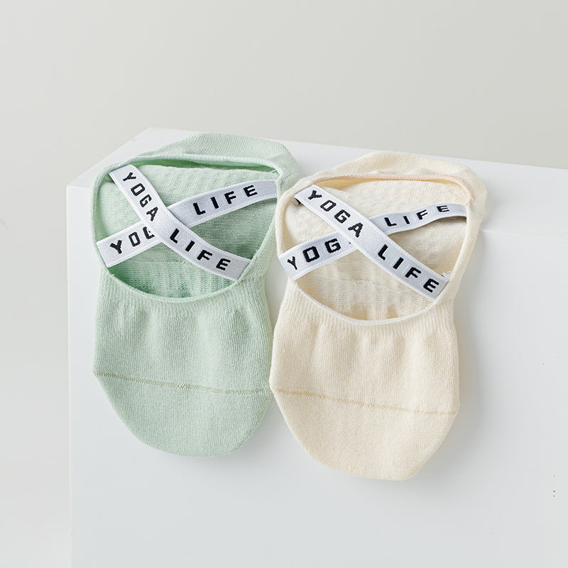 BoomMove Anti-Slip Boat Socks (Ivory)