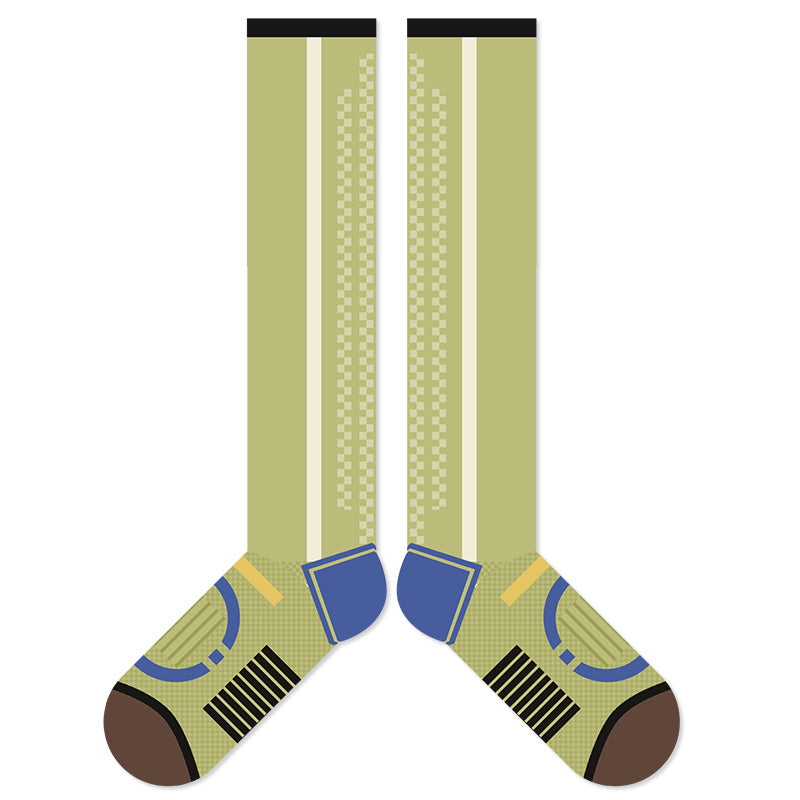 BoomMove Compression Knee-Highs (Matcha Pulse)