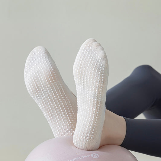 BoomMove Anti-Slip Boat Socks (Ivory)