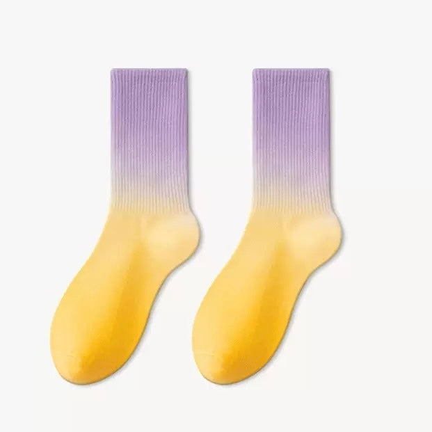 BoomCore City of Hues Crew Socks (Kensington Joy)