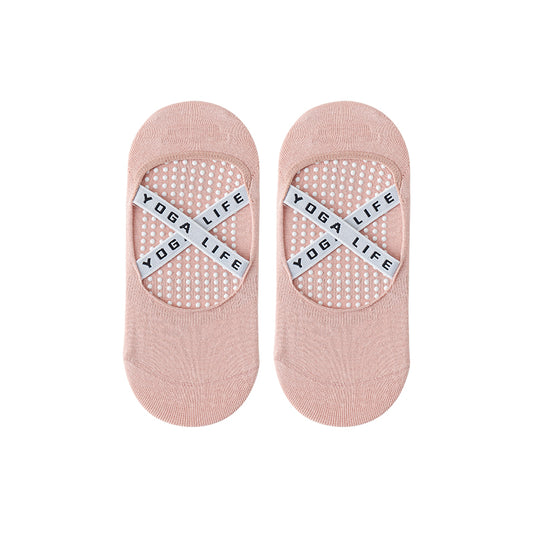 BoomMove Anti-Slip Boat Socks (Pink)