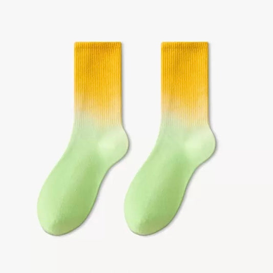 BoomCore City of Hues Crew Socks (High Park Spring)