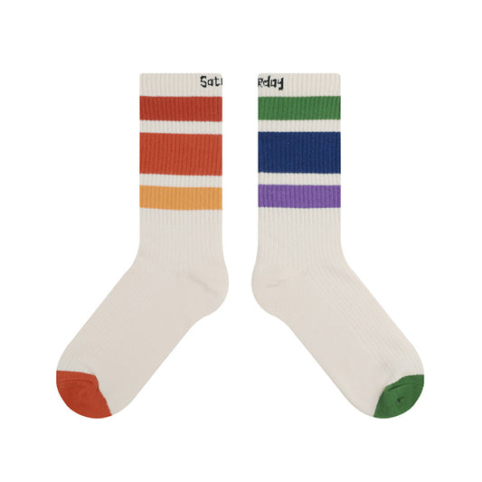 BoomCore Sock Calendar Crew Socks (Saturday)