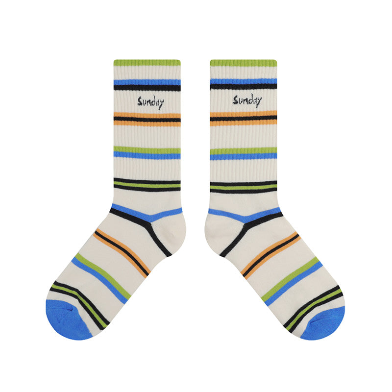 BoomCore Sock Calendar Crew Socks (Sunday)