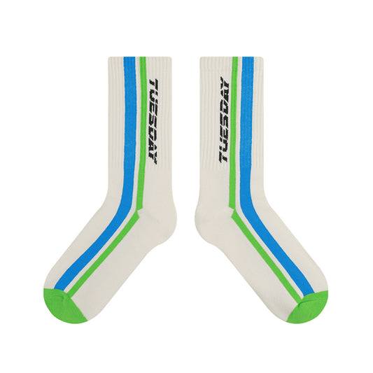 BoomCore Sock Calendar Crew Socks (Tuesday)
